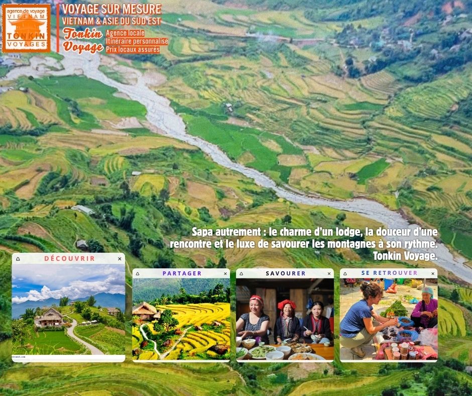Sapa autrement : s&eacute;jour de charme et &eacute;coluxe sur mesure avec l'agence de voyage locale Tonkin Voyage